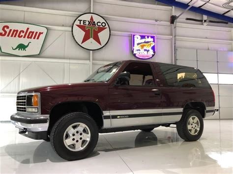 1992 Chevrolet Blazer For Sale Cc 1100966