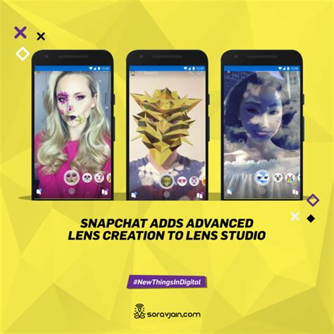 Snapchat Adds Advanced Lens Creation To Lens Studio Social Media