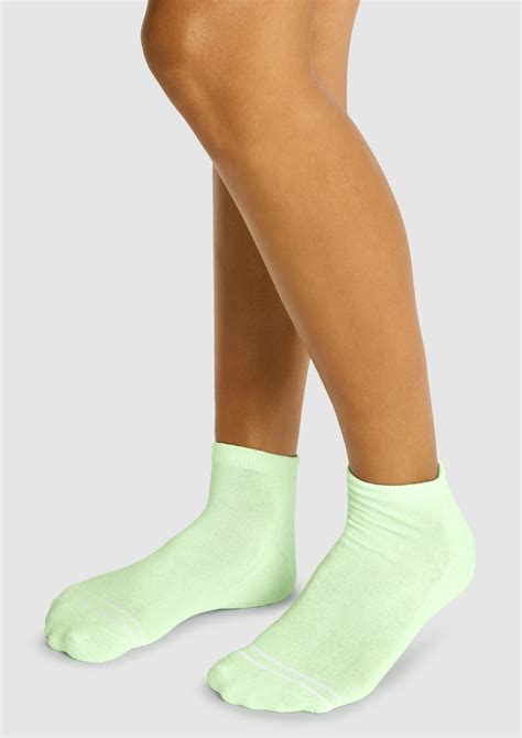 Light Mint Ankle Cut Training Socks Womens Accessories Rockwear Au