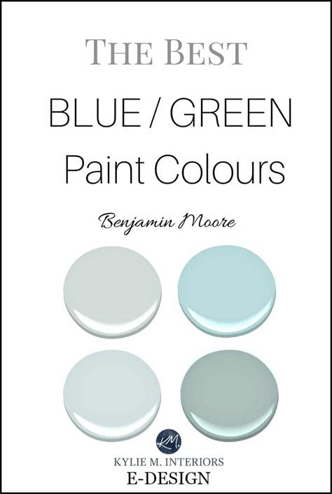 The Best Blue Green Teal Paint Colours Sherwin Williams And Benjamin Moore Kylie M E Design