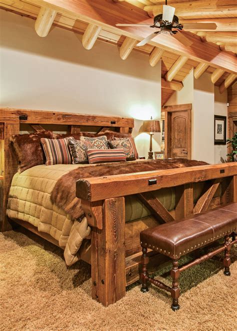 These Five Log And Timber Frame Bedrooms Will Guarantee A Restful Sleep