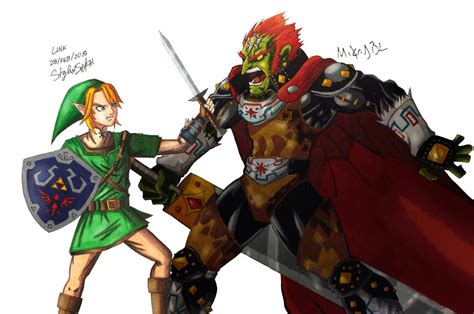 Link Vs Ganondorf By Mikees On Deviantart
