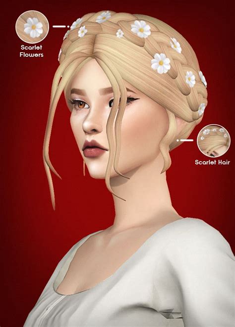 Pin By Bri Adams On Ts4 Cc Sims Hair Sims 4 Sims