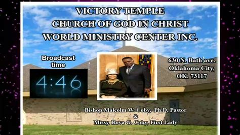 Sunday Service 3 12 2023 Victory Temple Cogic Is Live Now By