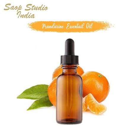 Mandarine Orange Essential Oil 10x Power Soapstudioindia
