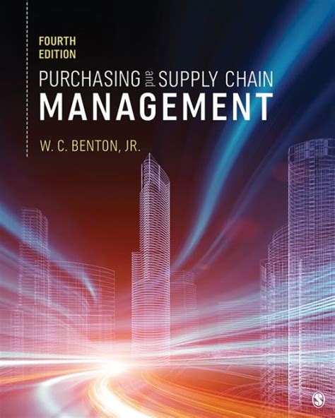 Purchasing And Supply Chain Management By W C Benton Ebook Barnes