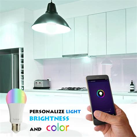 Iview Isb600 7w 600lm Multi Color Led Wi Fi Smart Light Bulb — Iview Us