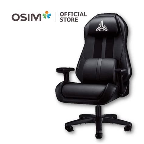 Gaming Chair Osim Uthrone Gaming Office Massage Chair Black Lazada
