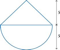 How to calculate the area of a semicircle. Geometry Problems at a Glance