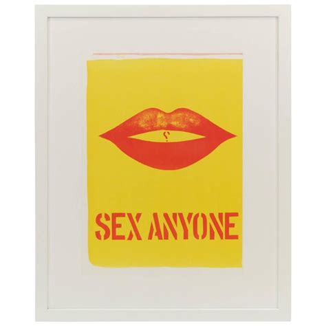 Robert Indiana Sex Anyone Lithograph At 1stdibs Free Download Nude Photo Gallery