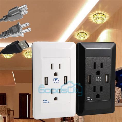 It endeavors to provide the products that you want, offering the best bang for your buck. Dual USB Port Wall Socket Charger AC Power Receptacle ...