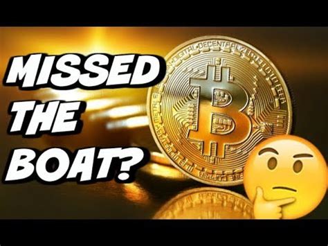 You can buy it and sell it whenever you want to. Is It Too Late To Invest In Bitcoin? - BitcoinVideo