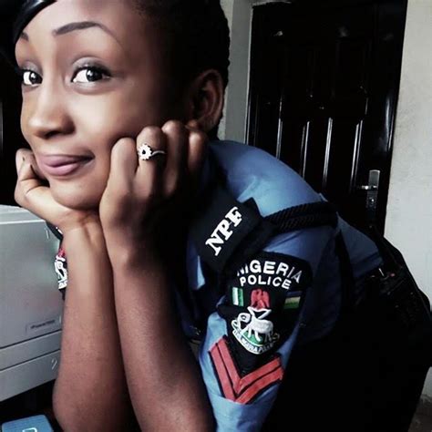 Photos Isnt She The Cutest Nigerian Female Police Officer Cephazblog