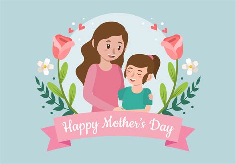 Happy Mothers Day Illustration 364676 Vector Art At Vecteezy