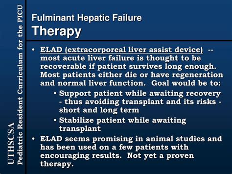 Ppt Fulminant Hepatic Failure And Liver Transplantation Powerpoint