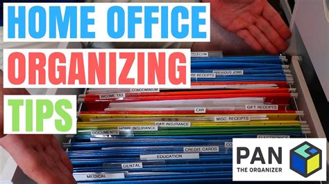 Whatever your purpose for designing it, you should always consider how to organize your home office. HOW TO ORGANIZE YOUR HOME OFFICE !!! - YouTube