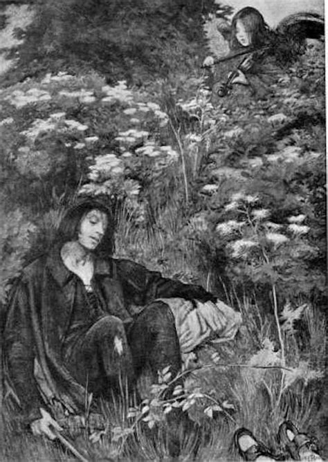 Sleep That Knits Up The Ravell D Sleave Of Care By Eleanor Fortescue Brickdale Roi Rws