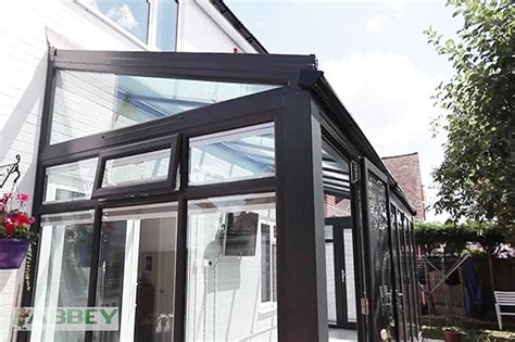 Grey Conservatory With Bi Fold Doors Installation Reading