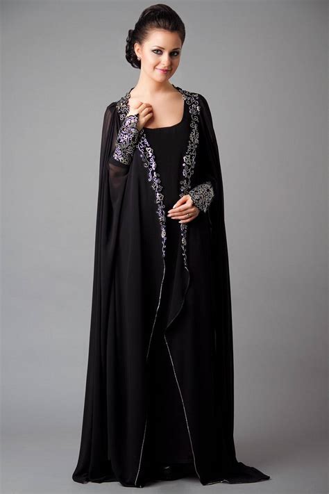 Most Popular Dubai Style Embroidered Abayas