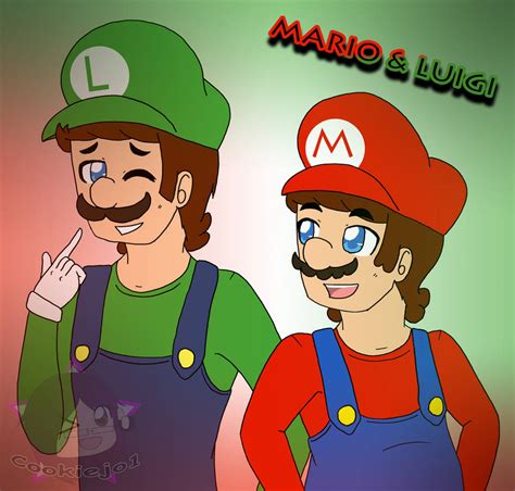 Mario And Luigi Animekindaidk Xd By Thecookiejar13 On Deviantart