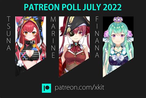 Xkit Art New Commission Closed On Twitter July Patreon Poll