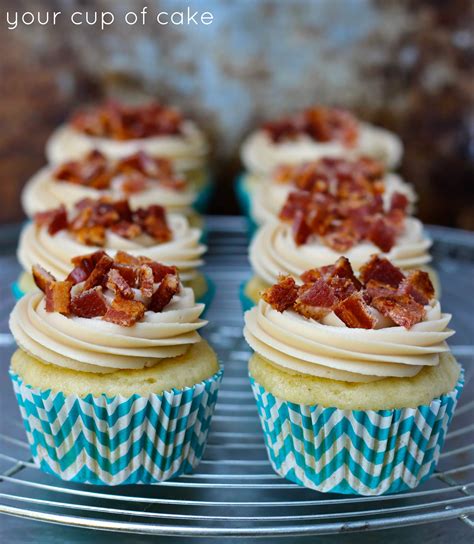 Maple Bacon Cupcakes Your Cup Of Cake