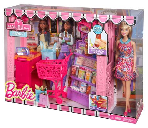 Mattel Barbie Life In The Dreamhouse Malibu Grocery Store And Doll Play