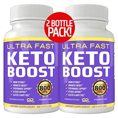 2 Pack Ultra Fast Keto Boost Keto Pills For Keto Diet 1600mg Keto Bhb Supplement For Men And