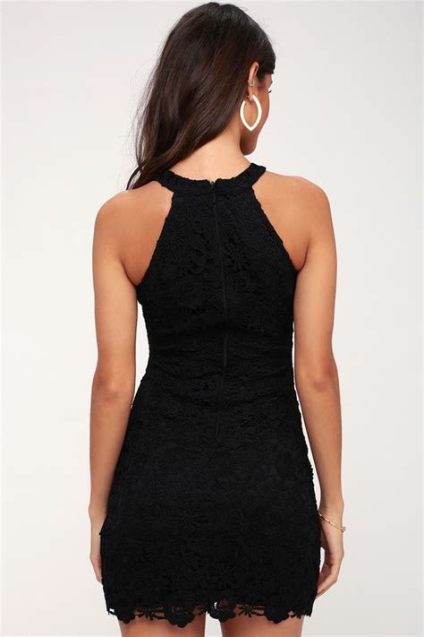 lace mini dress black dress halter dresses sheath dress lulus