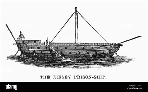 Prison Ship Jersey Nthe Unmasted British Prison Ship Hms Jersey