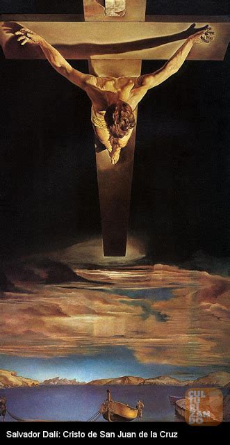 ¿conoces Este Cuadro El Cristo De San Juan De La Cruz De Salvador Dalí