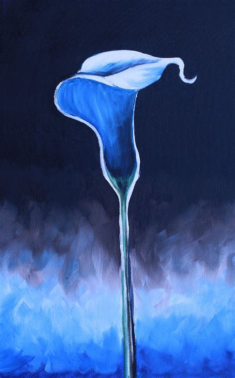 Calla Lily Painting By Mikayla Ziegler Fine Art America