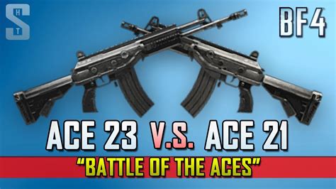 Ace 23 Vs Ace 21 Cqb Battle Of The Aces Battlefield 4 Weapon