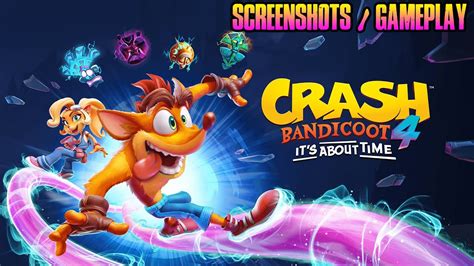 Crash Bandicoot 4 Its About Time Screenshots And Gameplay Youtube