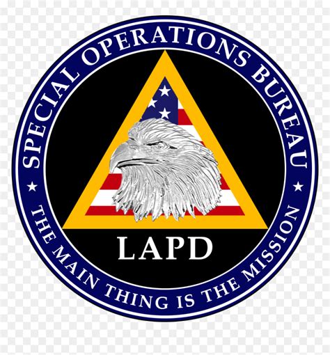 Lapd Los Angeles Police Air Support Division Official Official Logo