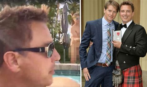 WATCH John Barrowman Accidentally Flashes Husbands Penis During Live Facebook Chat Daily