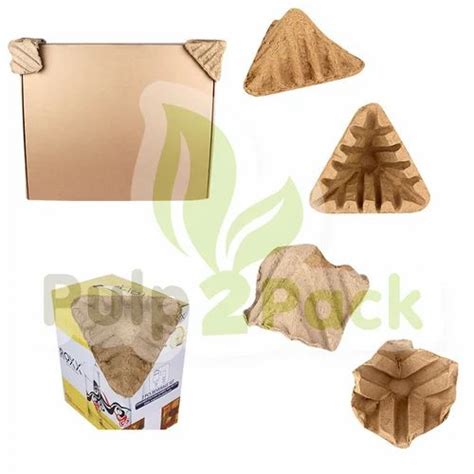 Pulp2pack Brown Edge Corner Protector For Packaging To Safe Corners At