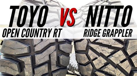 Nitto Ridge Grappler Vs Toyo Rt Why I Switched Youtube