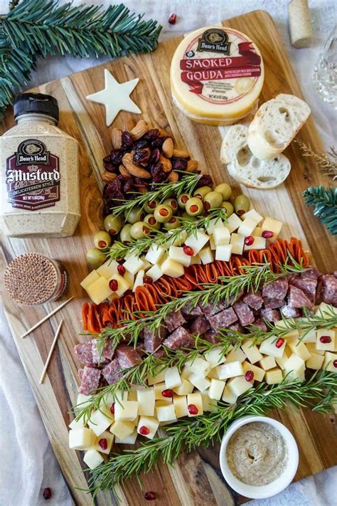 Simple Christmas Tree Charcuterie Board (Step by Step) | Get On My Plate