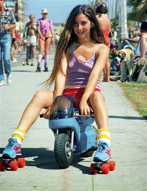 Vintage Everyday 1970s Roller Skaters Venice Beach Roller Girl