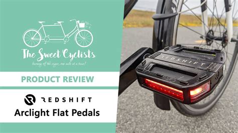 Redshift Sports Arclight Smart LED Bike Flat Pedals Review Feat