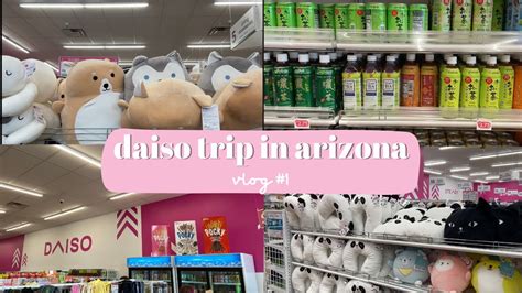 Vlog Shopping At Daiso For The First Time New Daiso In Chandler
