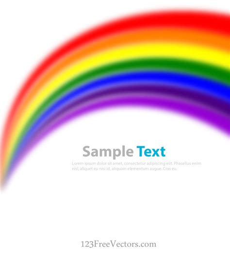 Rainbow Vector Background Ai By 123freevectors On Deviantart