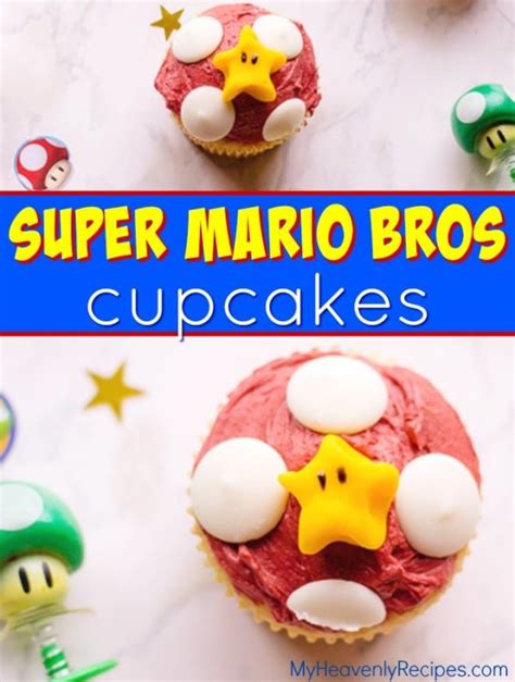 Super Mario Cupcakes My Heavenly Recipes