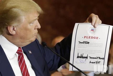 Donald Trump Sings Rnc Loyalty Pledge