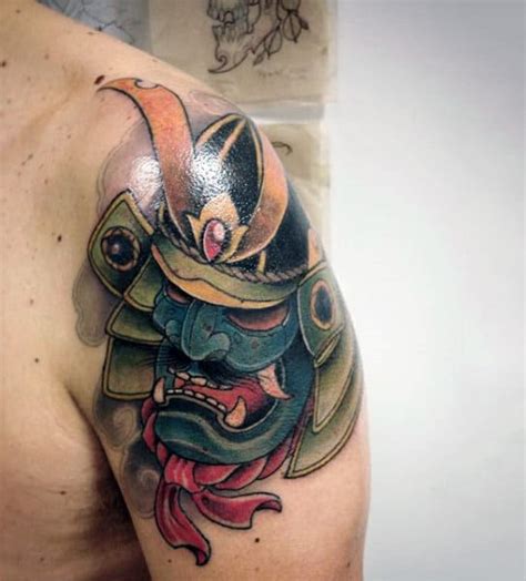 Top 103 Samurai Mask Tattoo Ideas 2021 Inspiration Guide