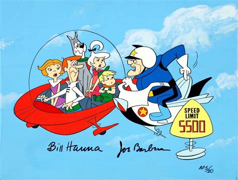 Jetsons Speed Limit Hanna Barbera 1988 Hand Painted Lim Flickr