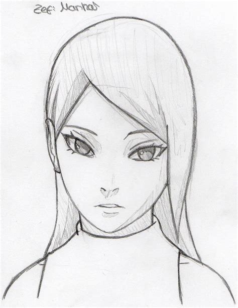 Sarada Uchiha By Zefimankai On Deviantart Naruto Sketch Drawing