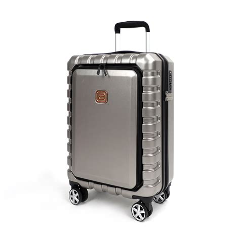 Airline Hardside Carry On Luggage With Front Opening Spinner Wheel 20