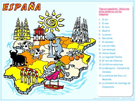 Me Encanta Escribir En Español Tópicos España